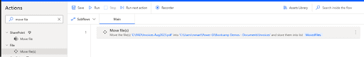 How to move file in SharePoint