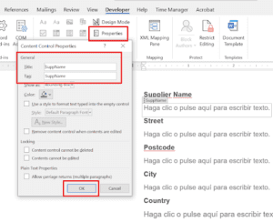 How to Populate a Word Template with Power Automate? - Power GI