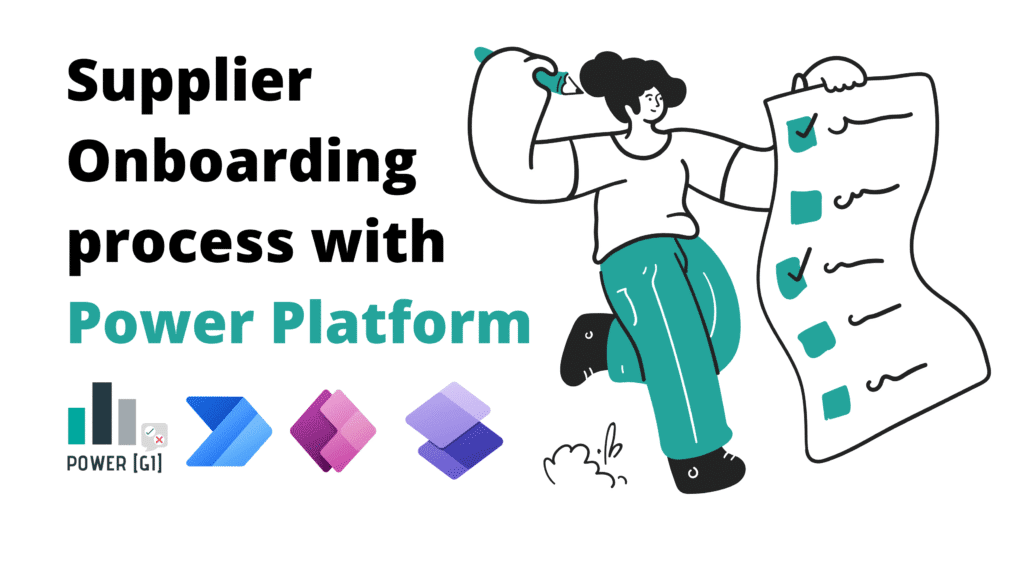 Supplier Onboarding process with Power Platform