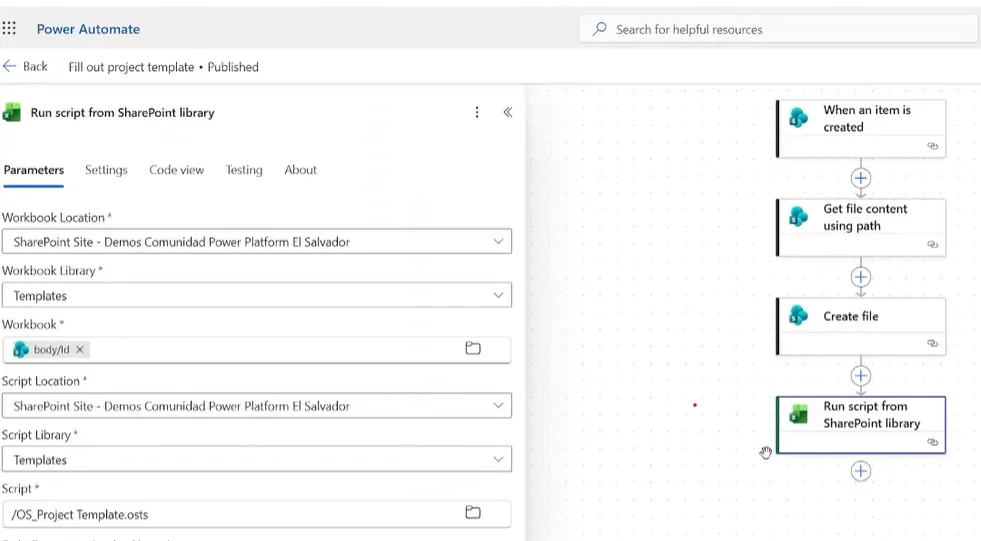 Office Scripts in Power Automate