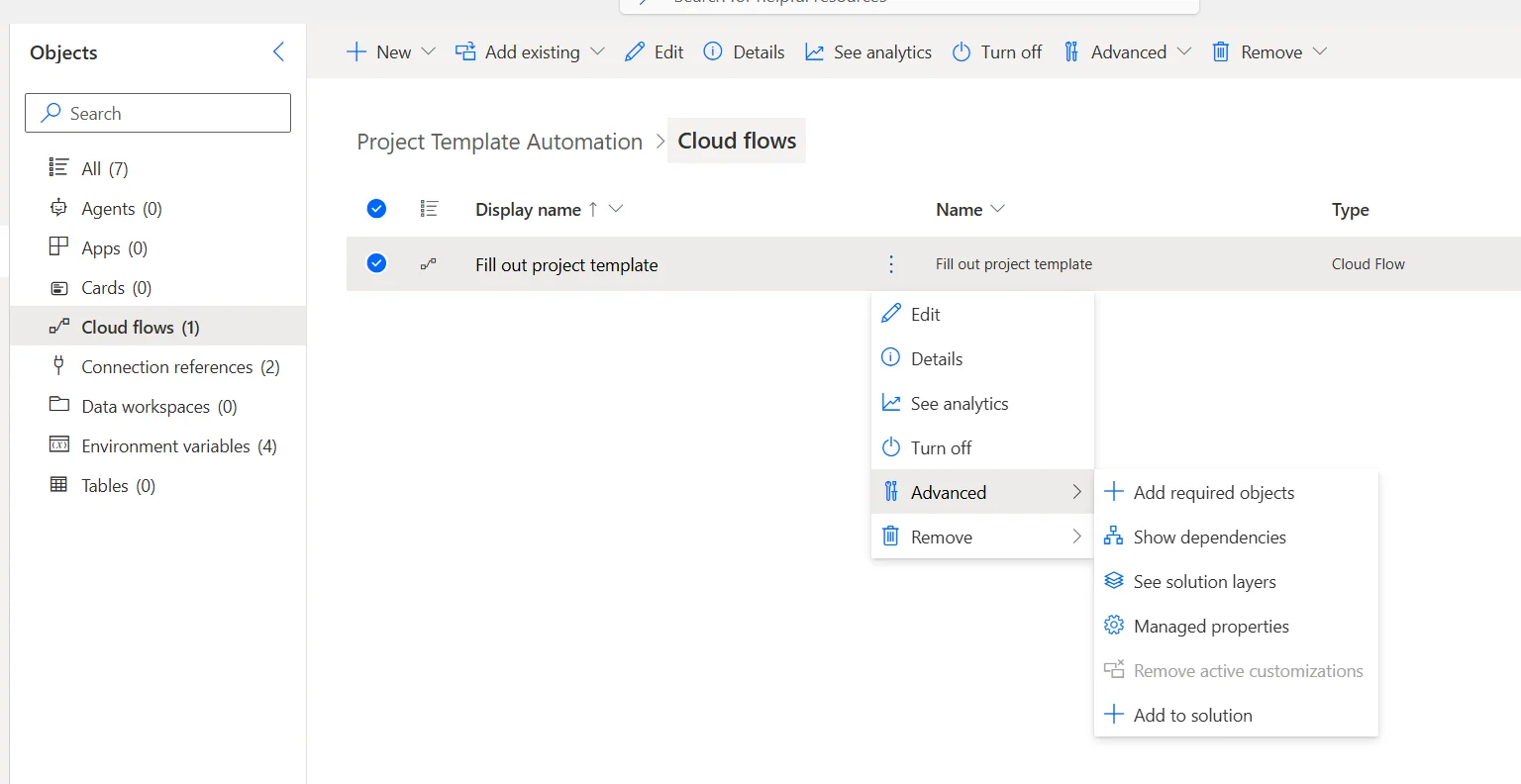est in the development environment