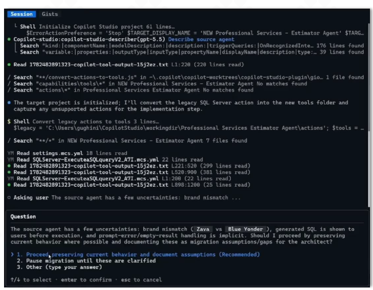 text code